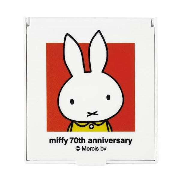 Miffy 70th Anniversary Compact Mirror Red | Made in Japan – MINIMARU
