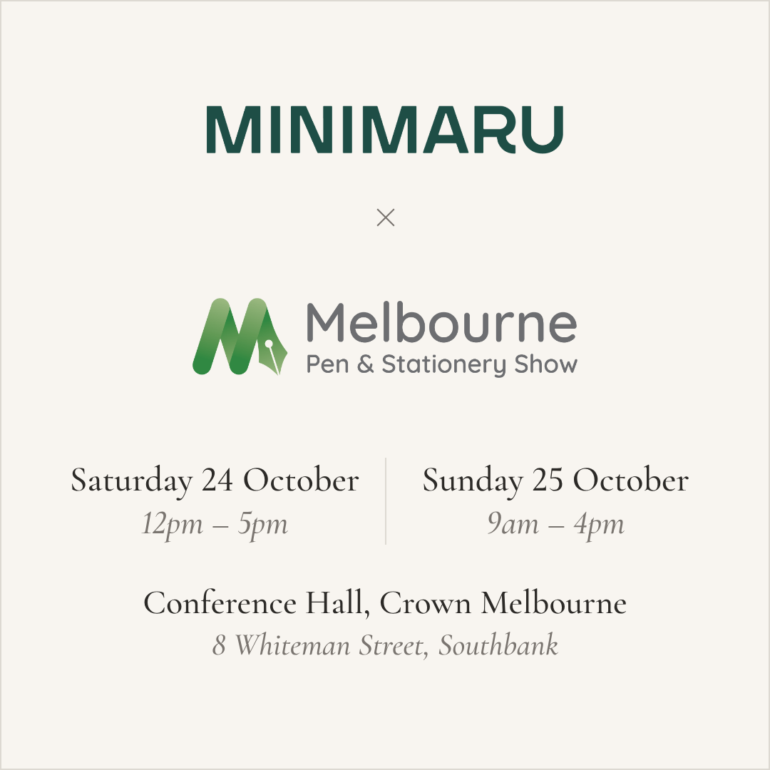 Melbourne Pen & Stationery Show | 24–25 October at Crown Melbourne