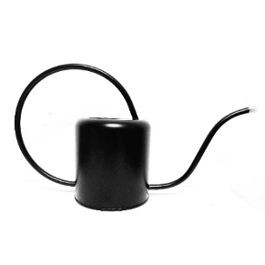 1.5 L MATTE BLACK WATERING CAN