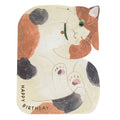 Greeting Life Birthday Cat Card - Mike Cat