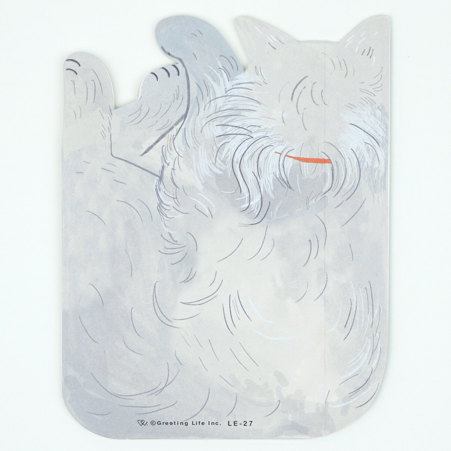Greeting Life Birthday Cat Card - Grey Cat