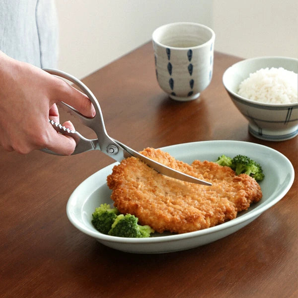 Shimoyama 430 Stainless Steel BBQ Kitchen Scissors