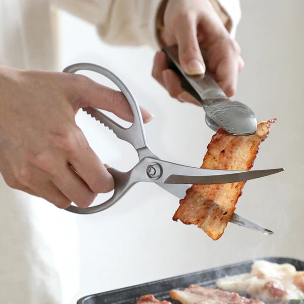 Shimoyama 430 Stainless Steel BBQ Kitchen Scissors