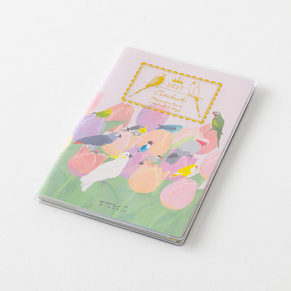Midori Pocket Diary Mini Bird 2027