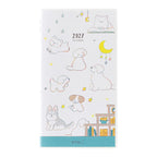 Midori Pocket Diary B6 Slim Dog 2027