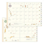 Midori Pocket Diary A6 Cat 2027