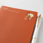 Midori Pocket Diary A6 Monthly Ojisan 2027