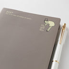 Midori Pocket Diary A6 Weekly Block Ojisan 2027
