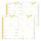 Midori Pocket Diary B6 Country Time Flower 2027