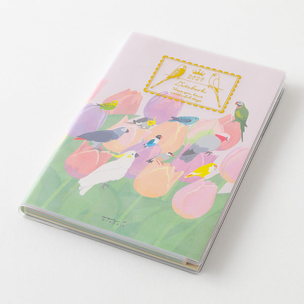 Midori Pocket Diary B6 Bird 2027
