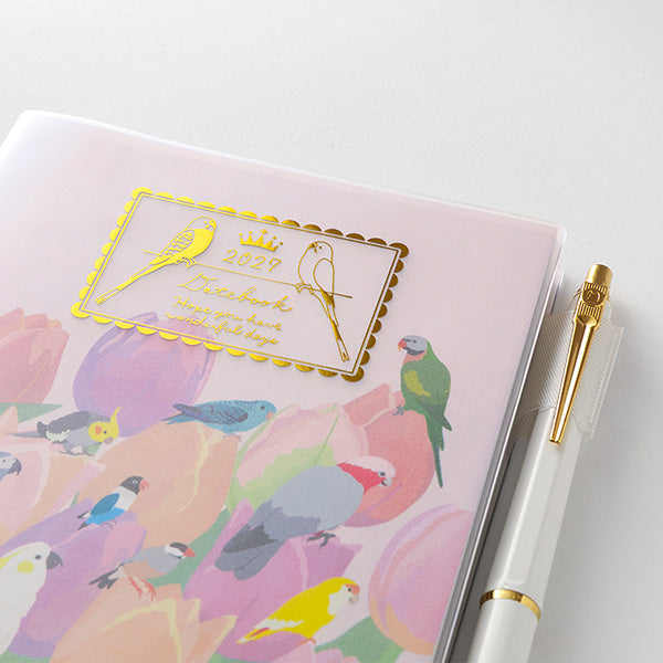 Midori Pocket Diary B6 Bird 2027