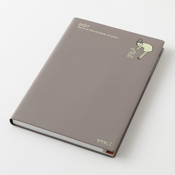 Midori Pocket Diary B6 Ojisan 2027