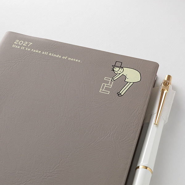 Midori Pocket Diary B6 Ojisan 2027