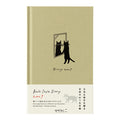 Midori Book Style Diary B6 Variant Cat Beige 2027