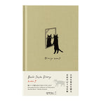 Midori Book Style Diary B6 Variant Cat Beige 2027