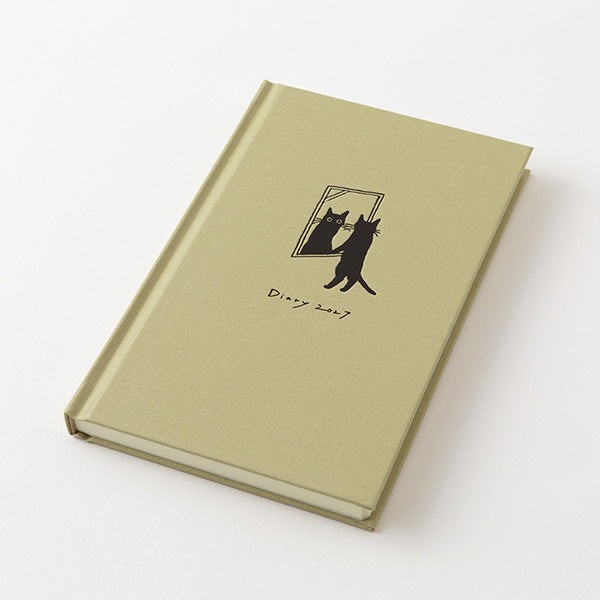 Midori Book Style Diary B6 Variant Cat Beige 2027