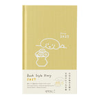 Midori Book Style Diary B6 Variant Dog Yellow 2027