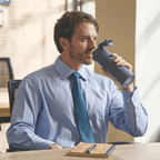 Zojirushi SM-VH95 GoCafe Insulated Bottle in use