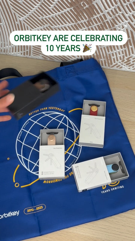 @orbitkey have hit double digits! To celebrate, you’ll receive a limited edition
