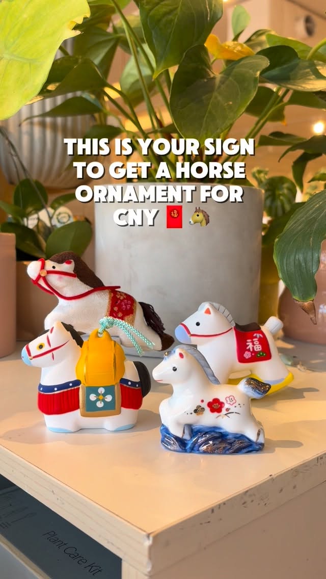 Welcome the Year of the Horse with a little extra charm 🐎✨ At Minimaru, our hors