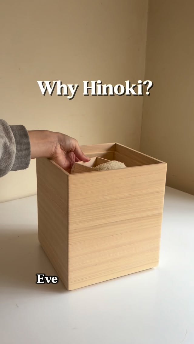 🌲 Bring the beauty of Hinoki into your house. A material long used in Japanese h