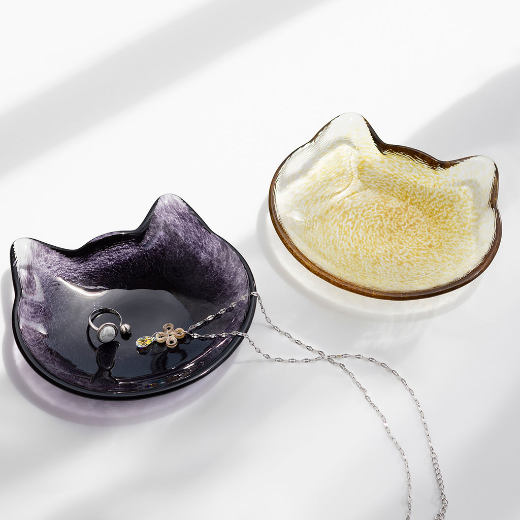 Aderia Coconeco Cat Small Plate - Black