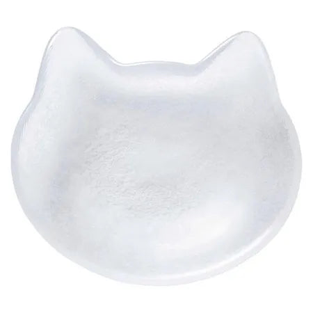 Aderia Coconeco Cat Small Plate - White