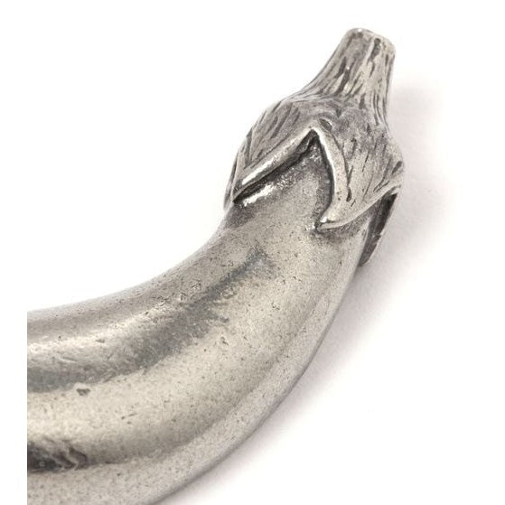 Aika Tin Vegetable Chopstick Rest - Eggplant