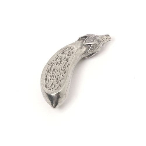 Aika Tin Vegetable Chopstick Rest - Eggplant