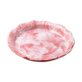 Akasai Red Floral Large Plate 24D