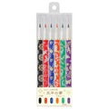 Akashiya Tenpyo no Yume 6-Colour Brush Pen Set