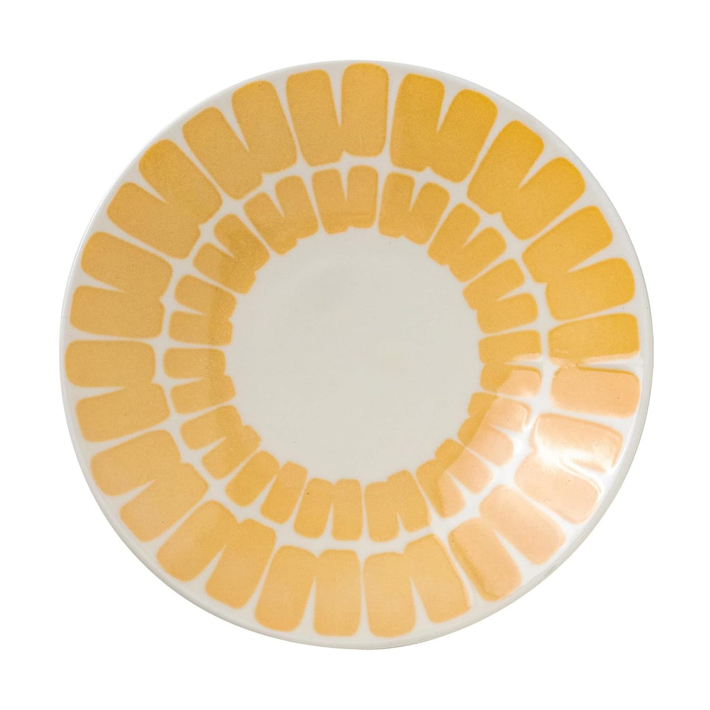 Amis Retro Sunflower Plate 14.5D