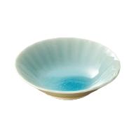 Aqua Kiku Chrysanthemum Bowl 16.5D
