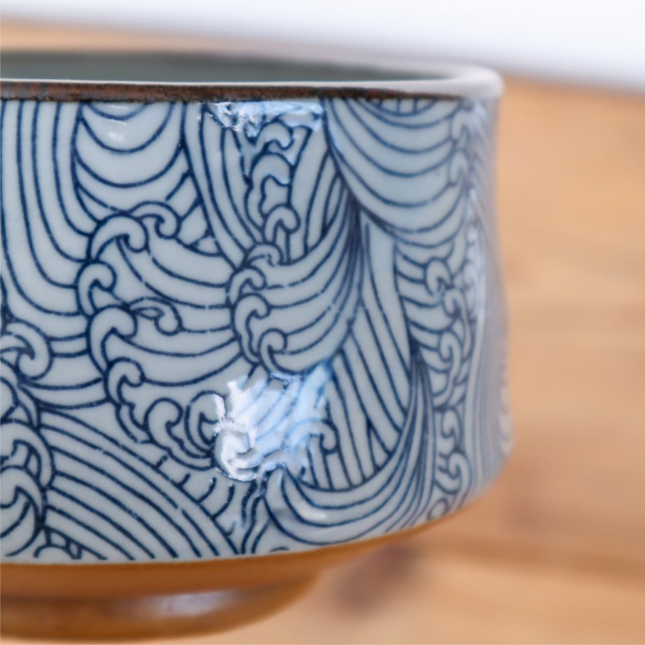 Aranami Wave Matcha Bowl