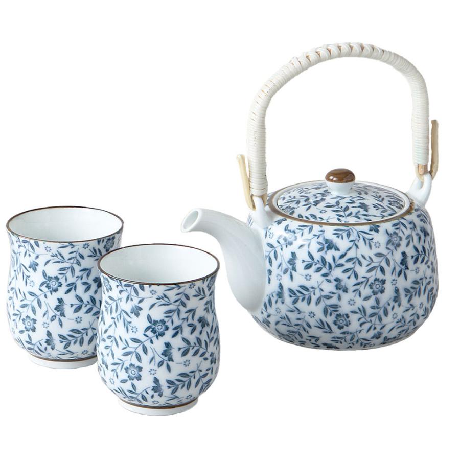 Arita Ware Wildflower Teapot and Teacup Set