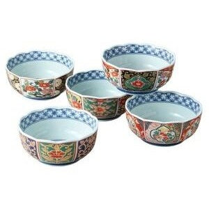 Aritayaki Rimmed Small Bowl 5P Set
