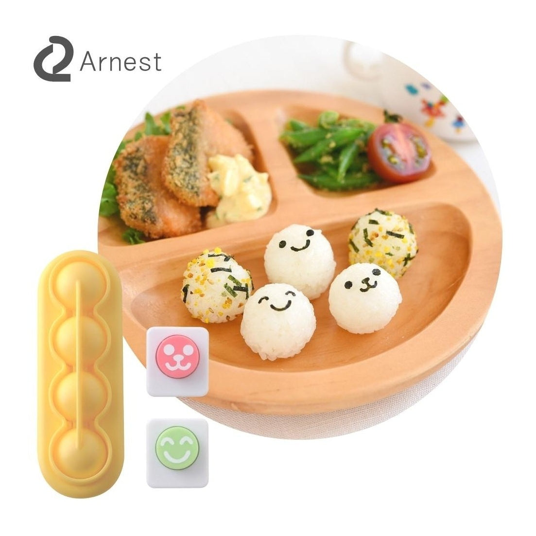 Arnest Onigiri Ball Mould Mini × 2