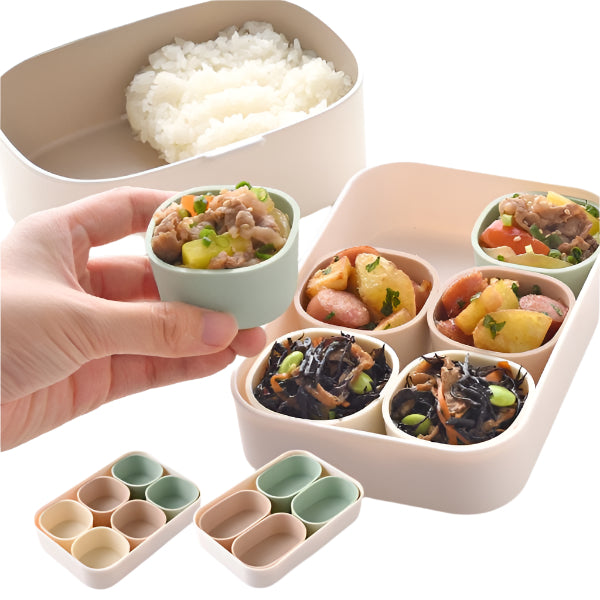 Arnest Pastel Silicone Bento Cup Set 6P