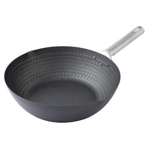 Arnest eN Double Fiber Nidrided Iron Deep Fry Pan 28cm