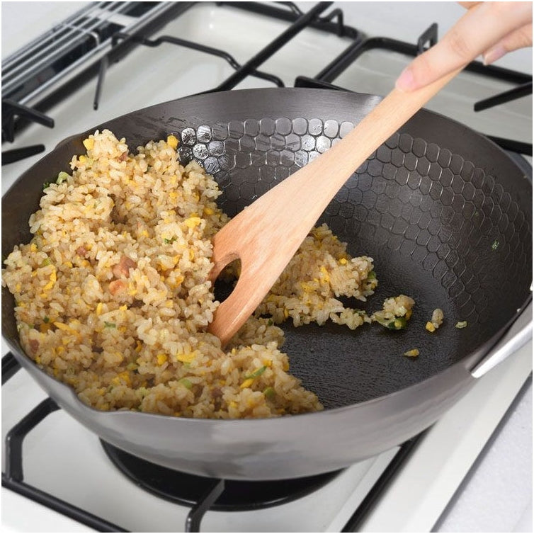 Arnest eN Double Fiber Nidrided Iron Deep Fry Pan 28cm