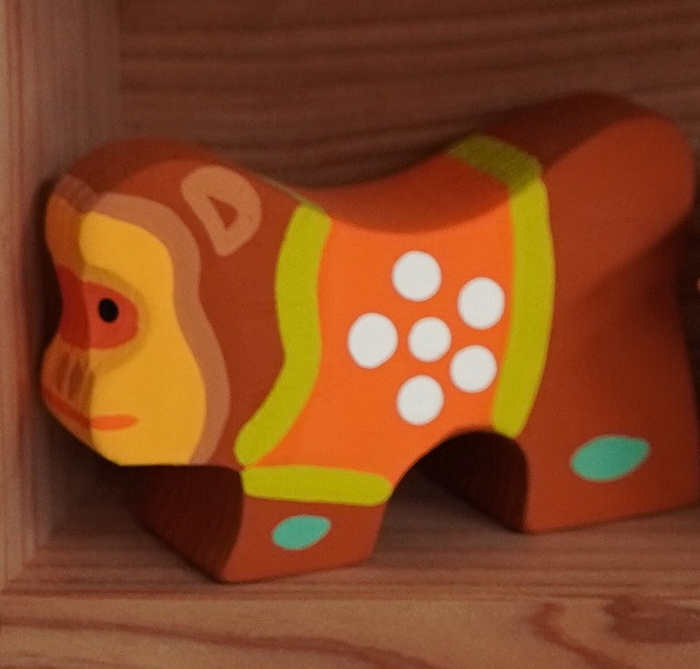 Atoatono Wooden Zodiac - Monkey