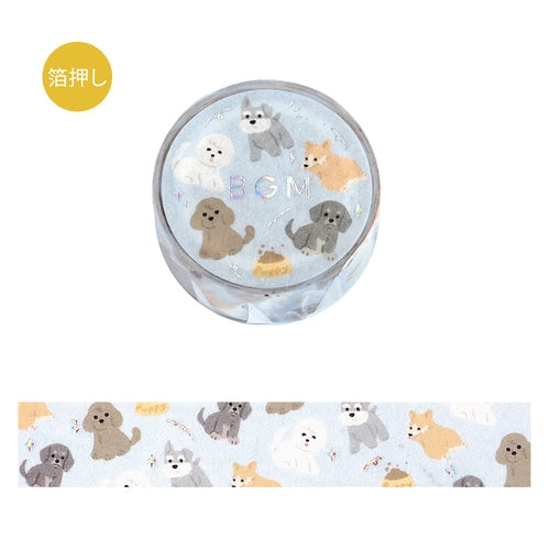 BGM Life Washi Tape - I love Dogs
