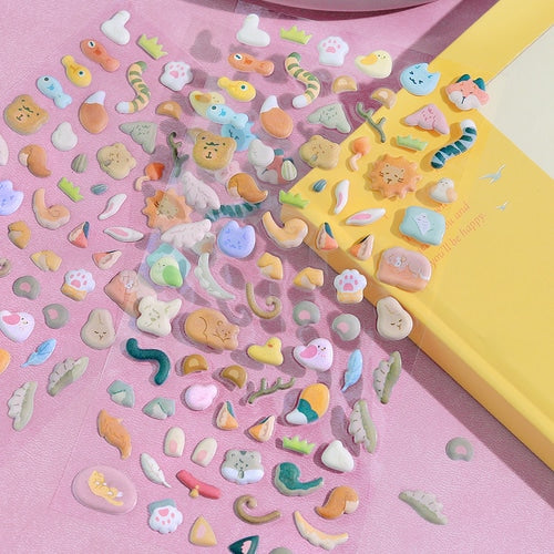 BGM Munimuni Sticker Sheet - Mini Animals