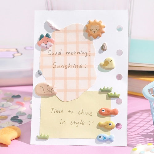 BGM Munimuni Sticker Sheet - Mini Animals