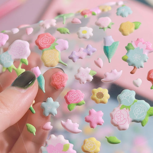 BGM Munimuni Sticker Sheet - Mini Flower