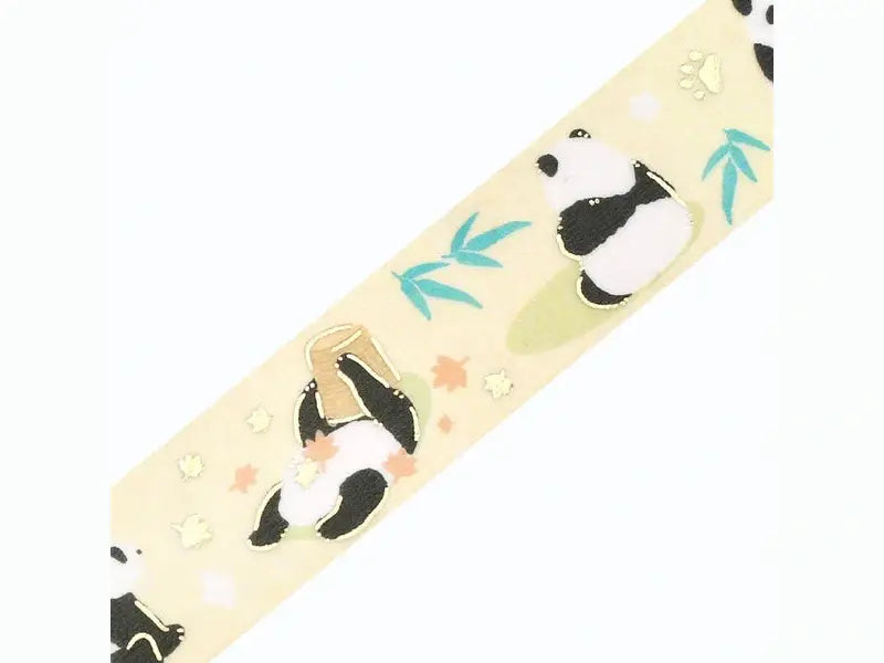 BGM Panda Paradise Foil-Stamped Washi Tape 20mmx5m