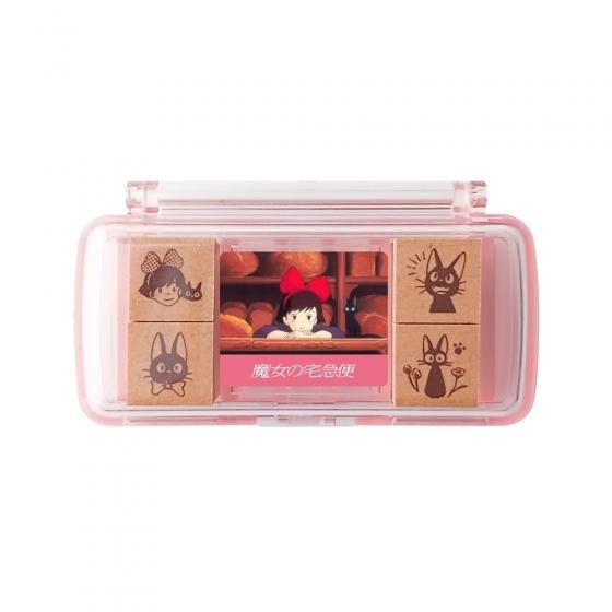 Beverley Kiki&#39;s Delivery Service Jiji Mini Wooden Stamps