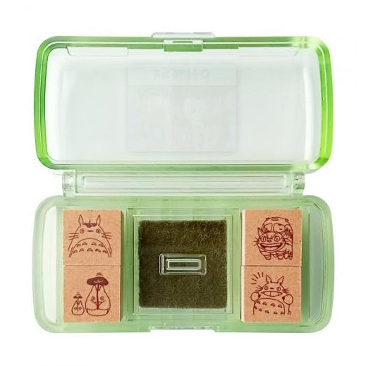 Beverley My Neighbour Totoro Neko Bus Mini Wooden Stamps