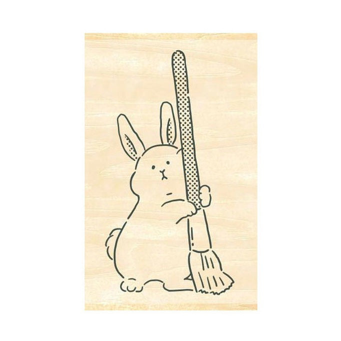 Beverly Ink no Aibou Wooden Stamp, Fountain Pen