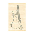 Beverly Ink no Aibou Wooden Stamp, Fountain Pen